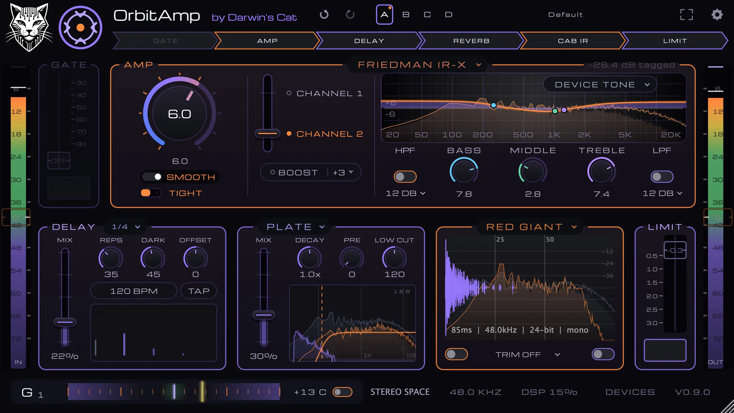 OrbitAmp — все ампсимы Felitronics в одном плагине