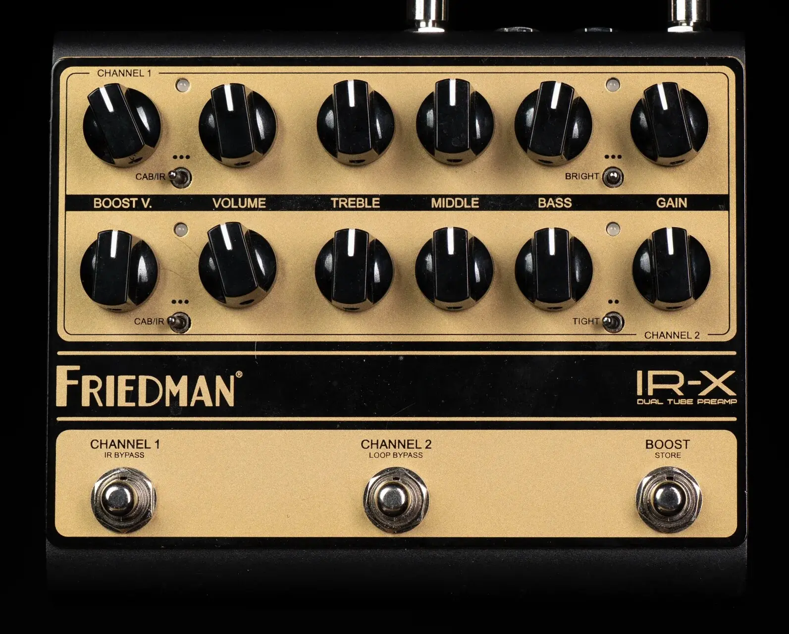 Friedman IR-X, a two-channel tube preamp