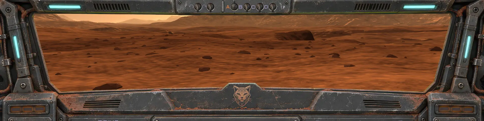 Mars outside RedPawAmp’s windscreen