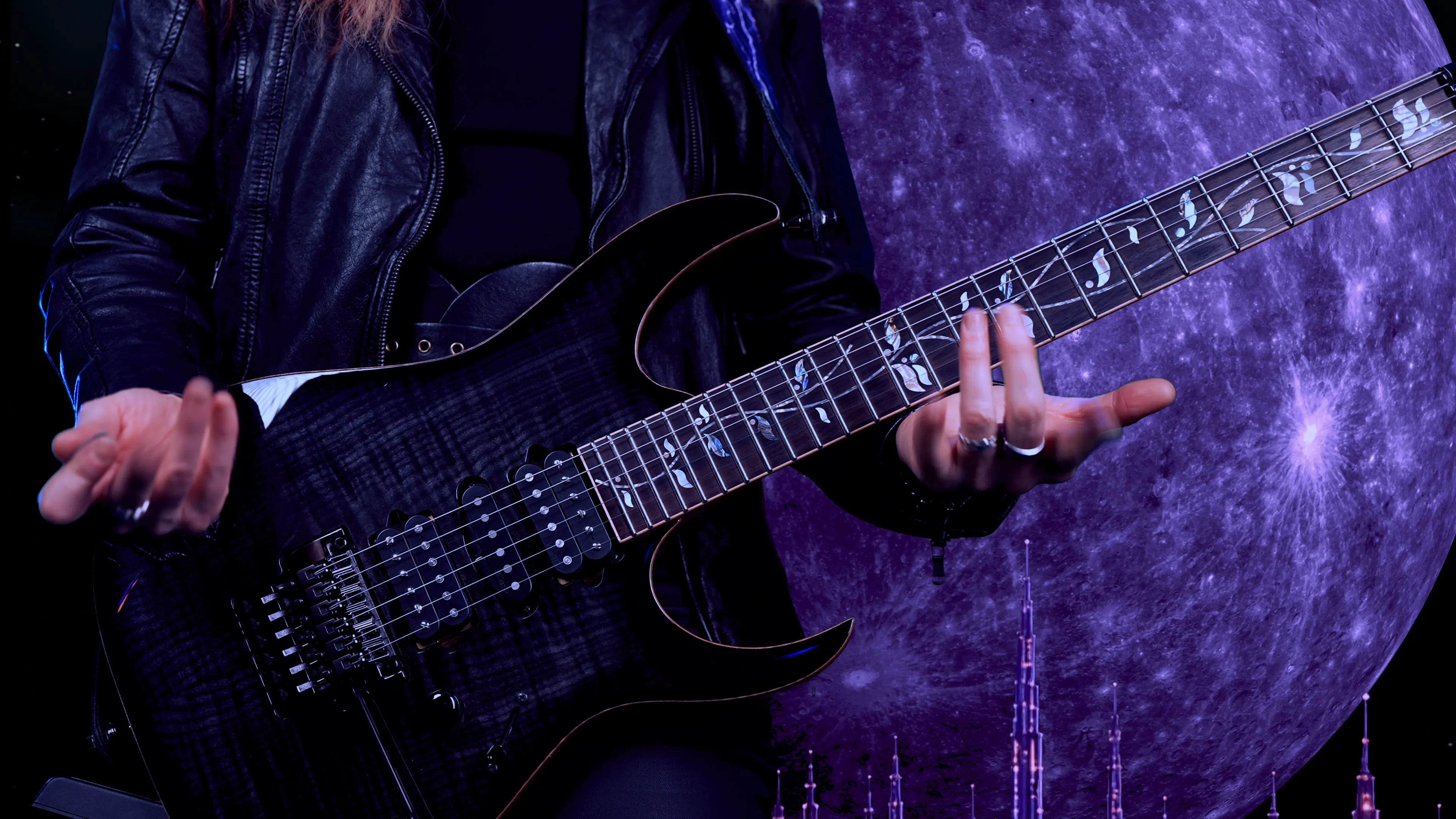 The solo that bends eternity's cold gaze