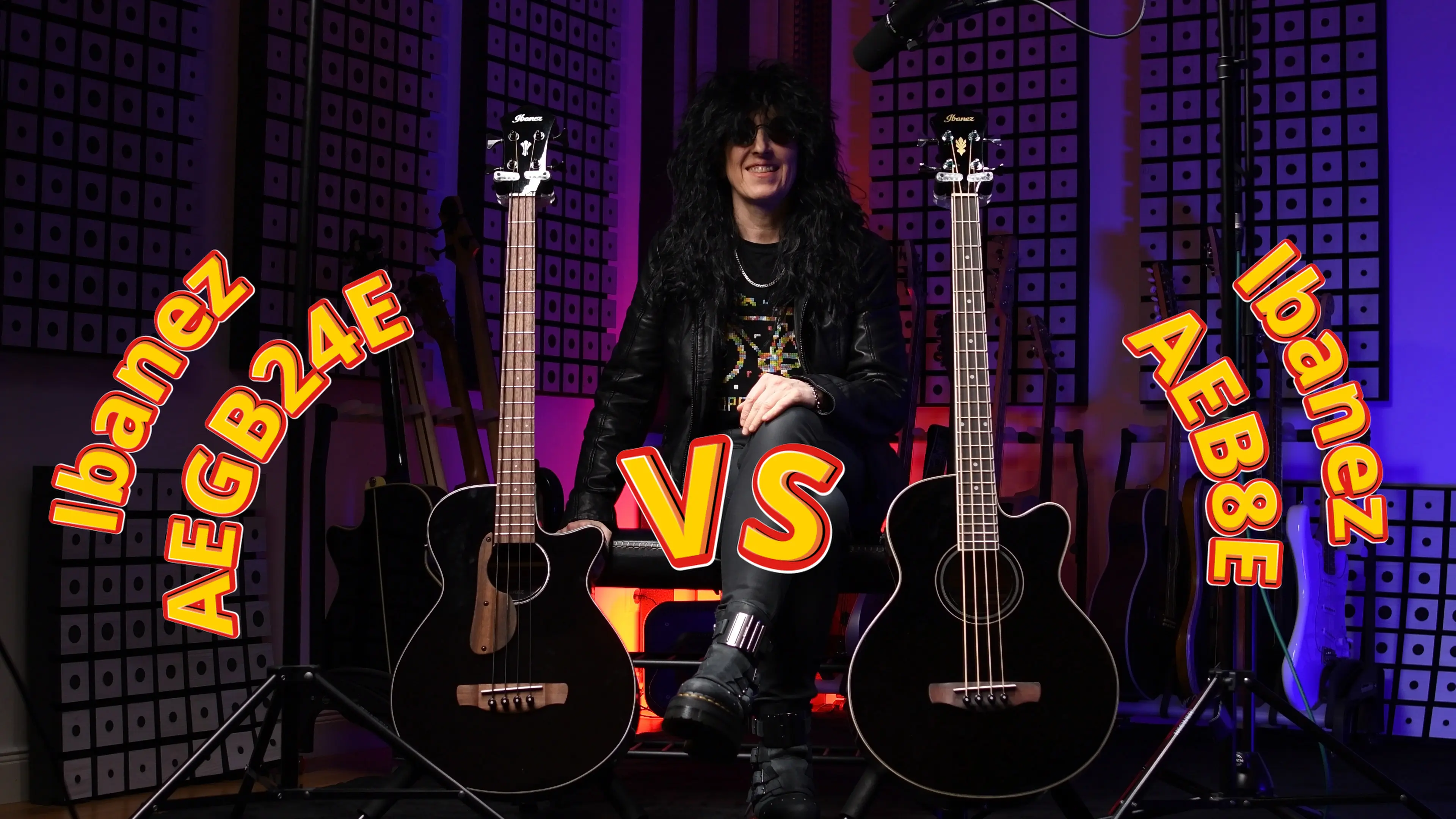 Ibanez AEGB24E vs Ibanez AEB8E Acoustic basses