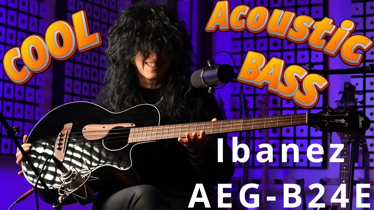 Video thumbnail for: Ibanez AEG-B24E Acoustic Bass Sound Demo
