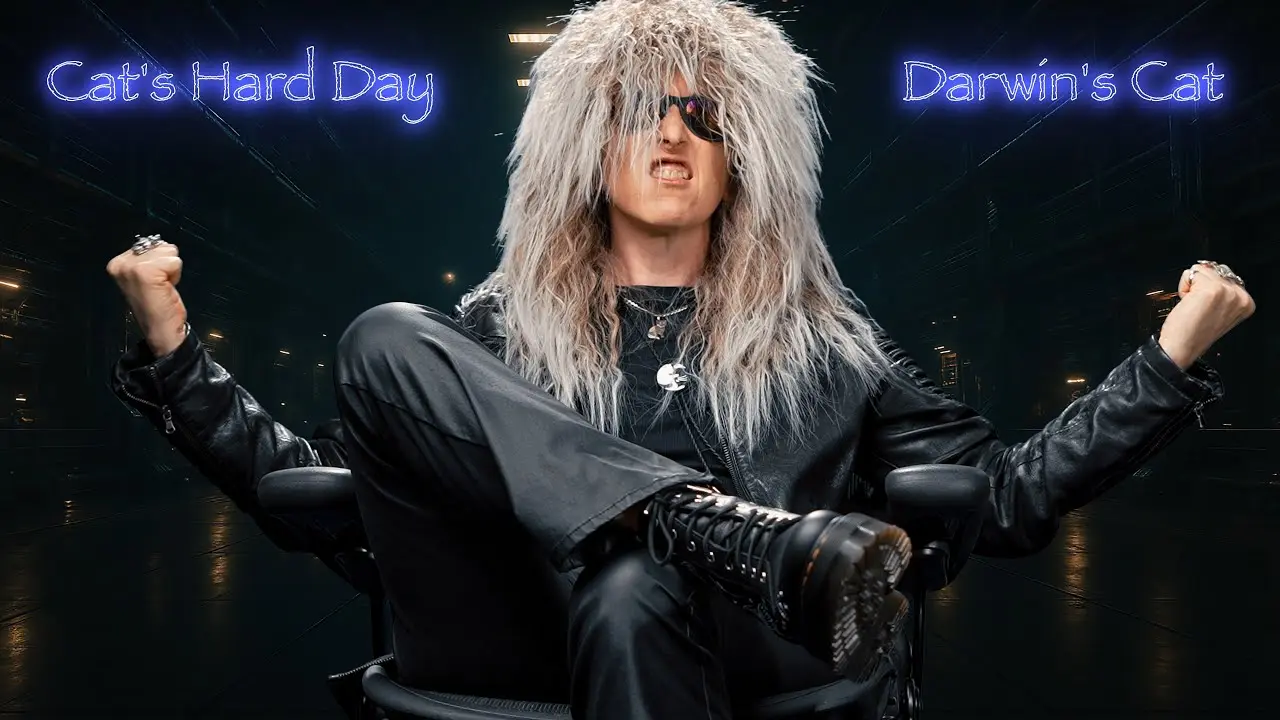 Video thumbnail for: Cat's Hard Day